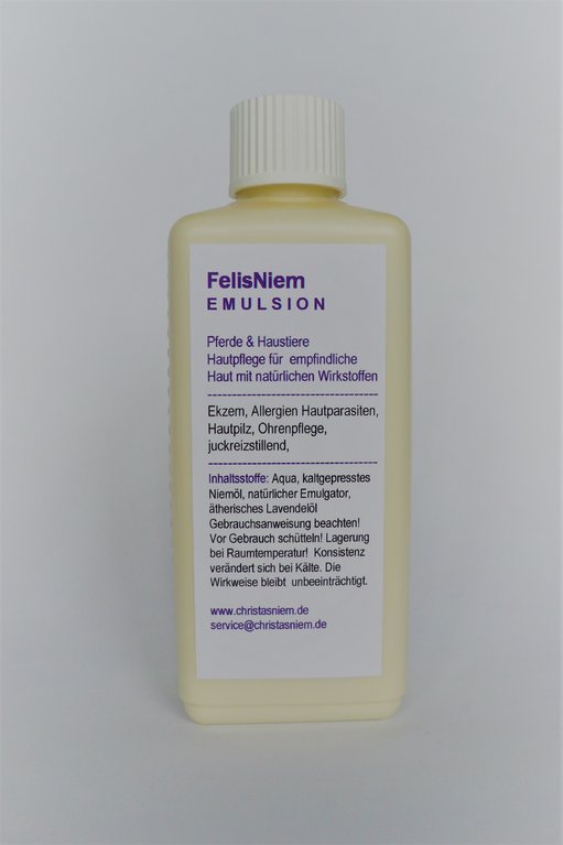 FelisNiem Emulsion 250 ml empfindliche Haut  Ekzem Hautparasiten
